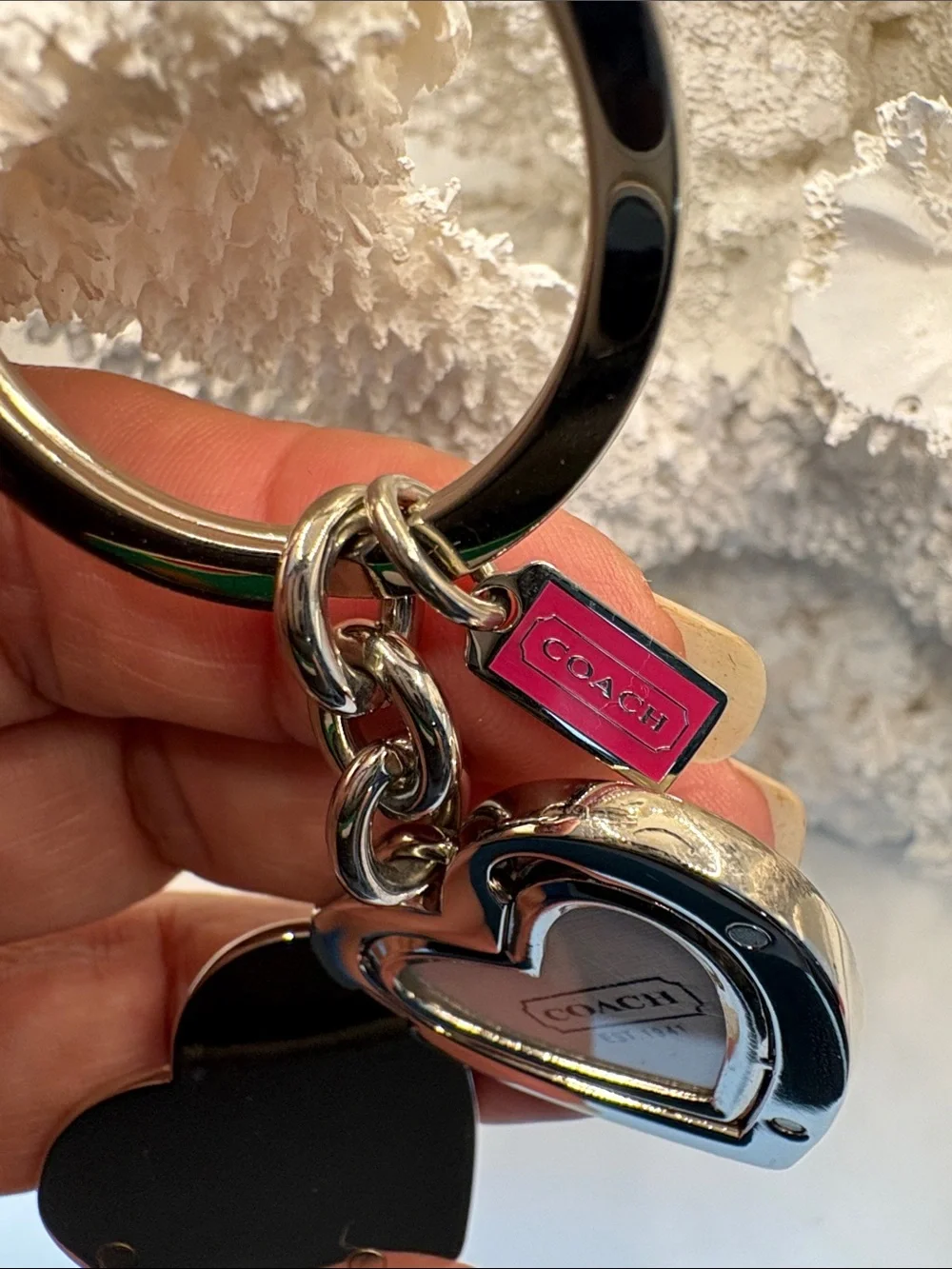 Coach bold locket